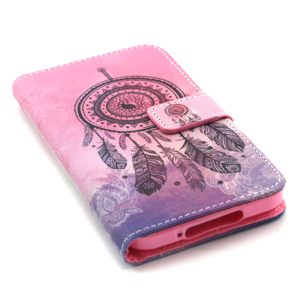 Galaxy S5 case wallet leather case printed