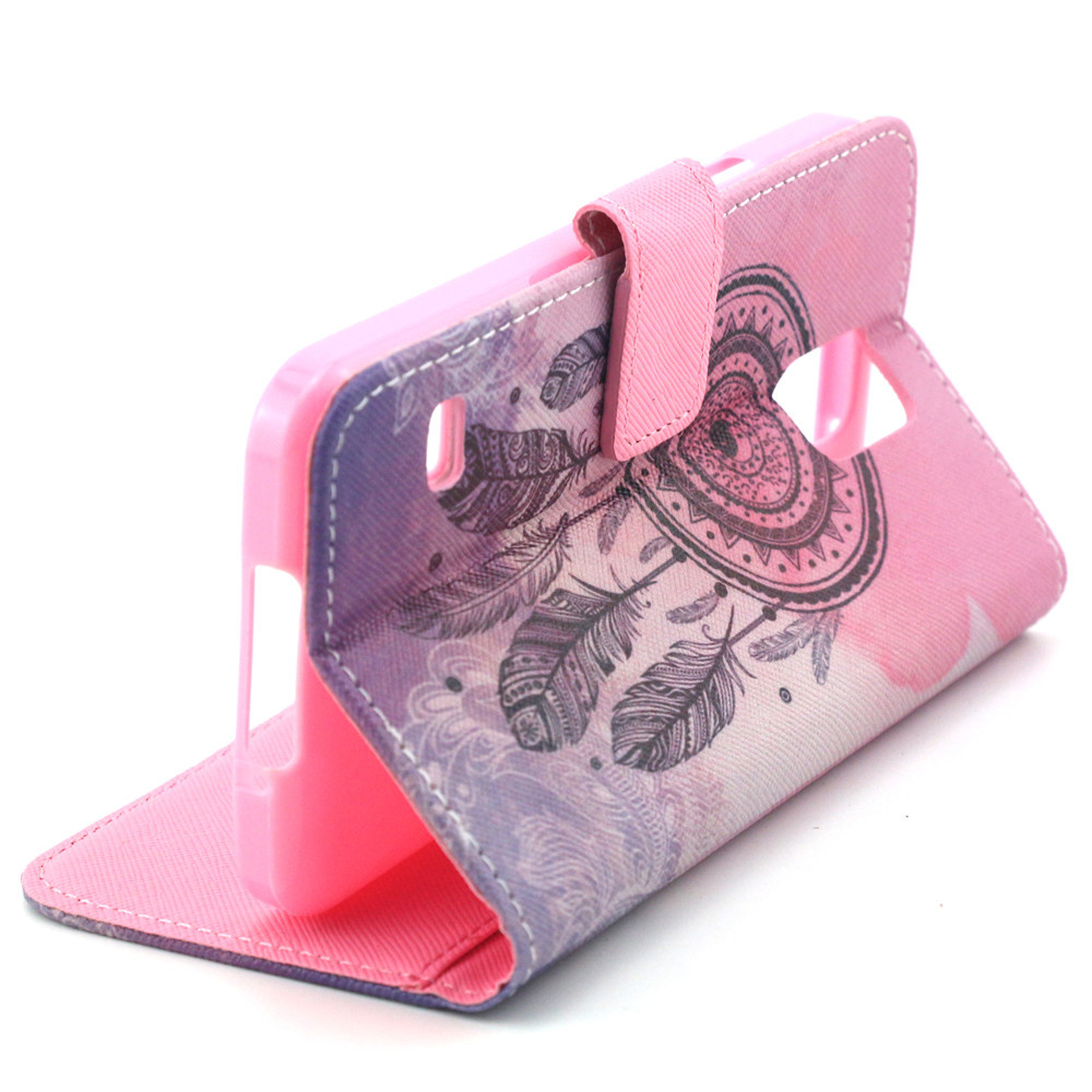 Galaxy S5 case wallet leather case printed