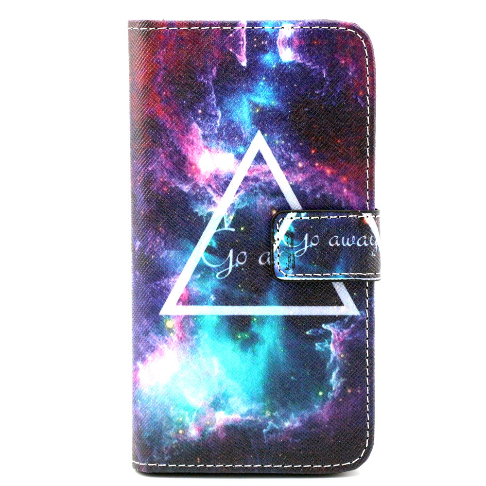 Galaxy S5 case wallet leather case printed
