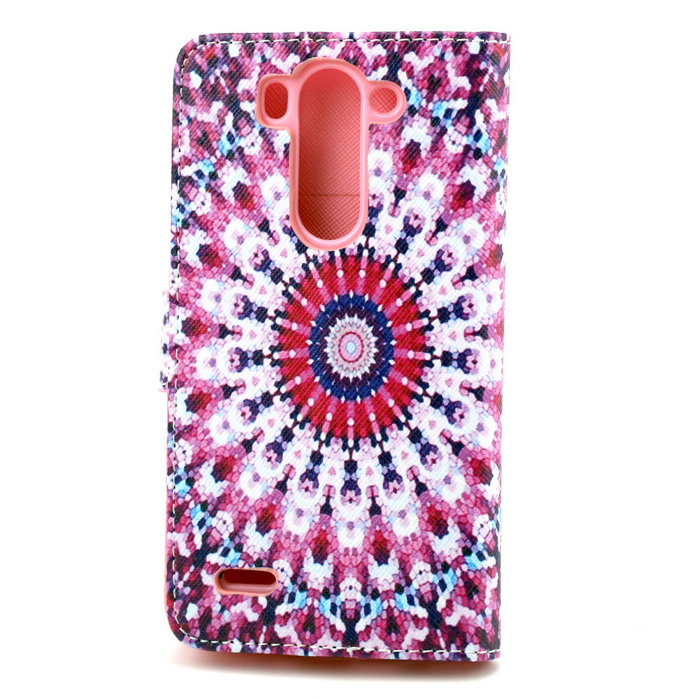 LG G3 case wallet leather case printed