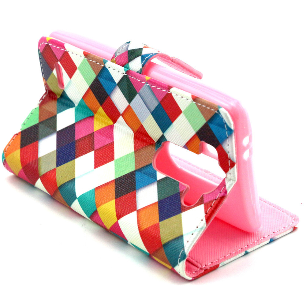 LG G3 case wallet leather case printed