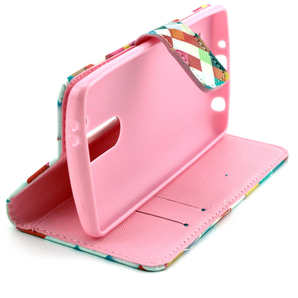 LG G3 case wallet leather case printed