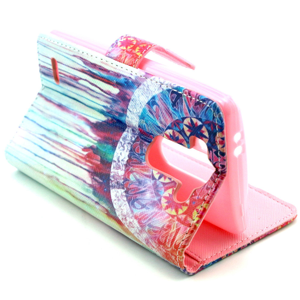 LG G3 case wallet leather case printed