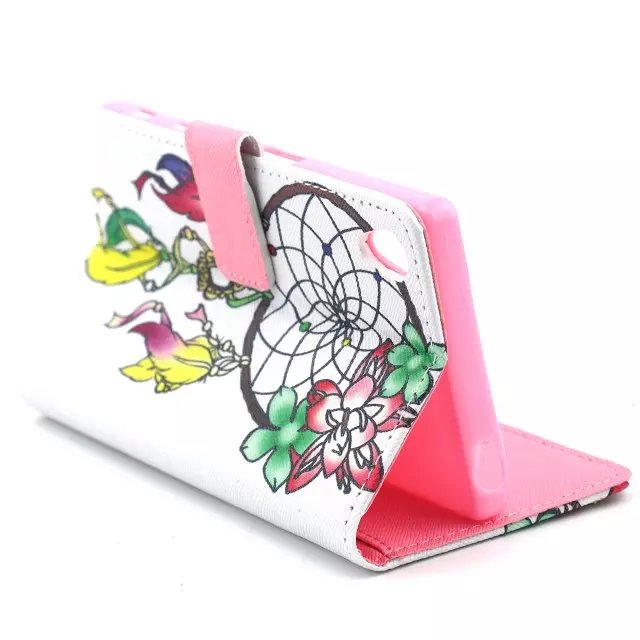 Sony Xperia Z5 case wallet leather case printed