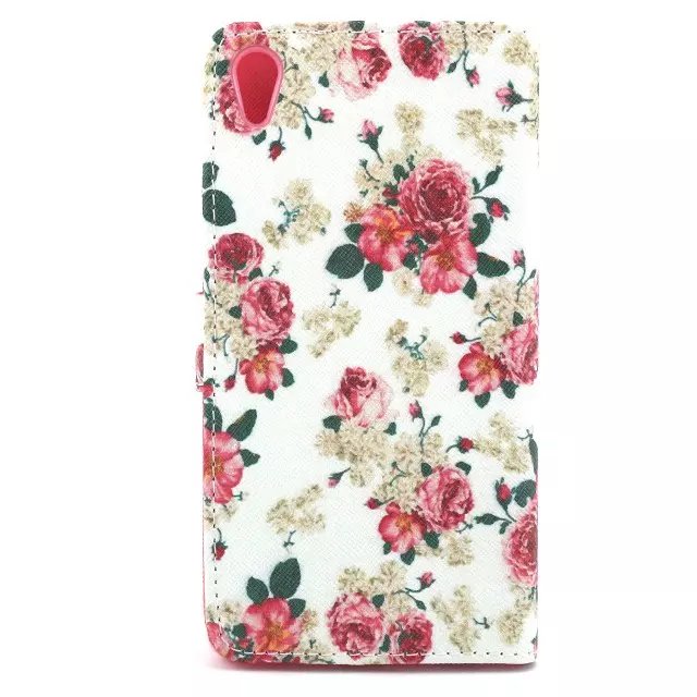 Sony Xperia Z5 case wallet leather case printed
