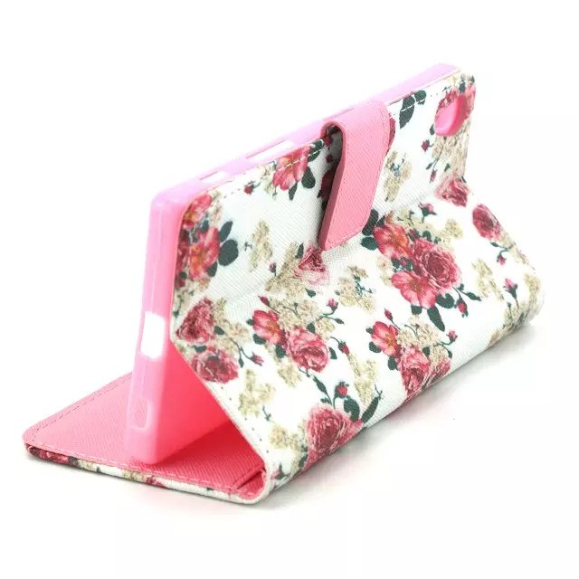 Sony Xperia Z5 case wallet leather case printed