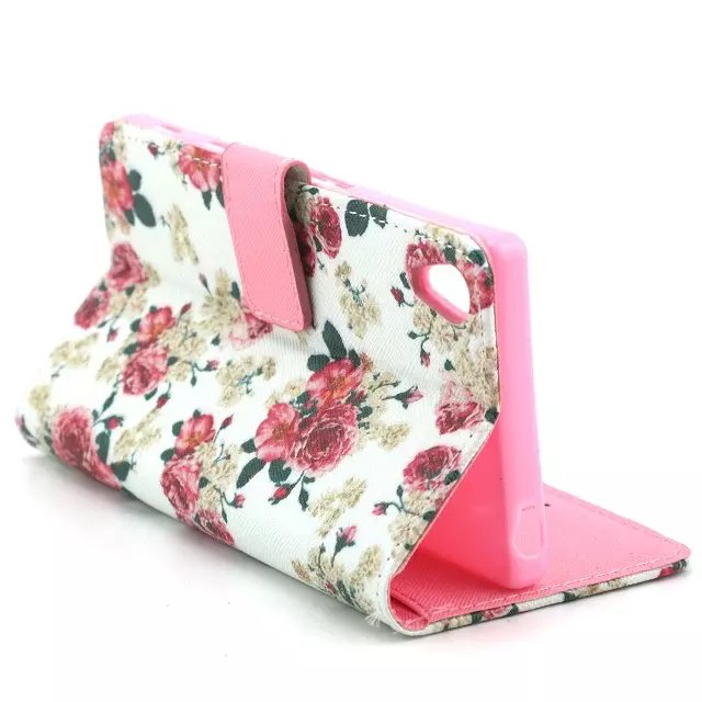 Sony Xperia Z5 case wallet leather case printed
