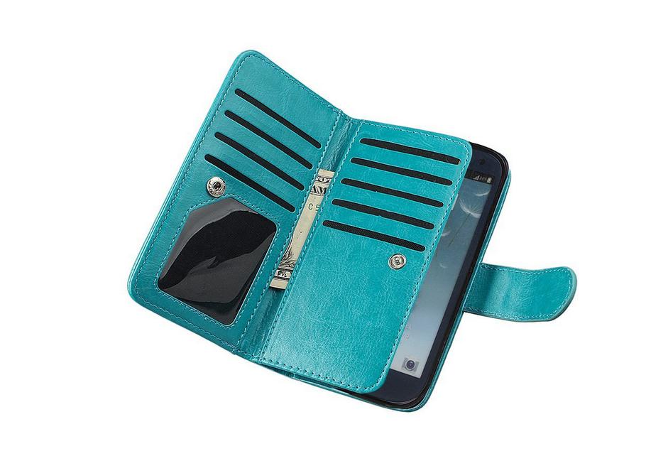 Galaxy S3 double wallet leather case detachable Galaxy S3 double wallet leather case detachable