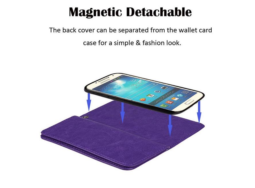 Iphone 5 5s se full wallet leather case detachable Iphone 5 5s se full wallet leather case detachable