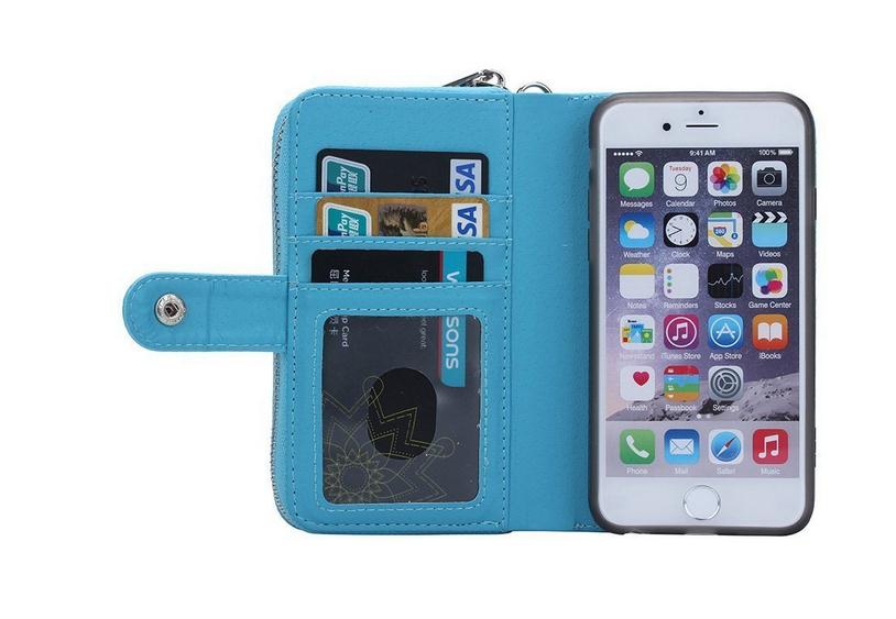 iPhone 5 5s SE coin wallet case detachable full wallet leather case iPhone 5 5s SE coin wallet case detachable full wallet leather case