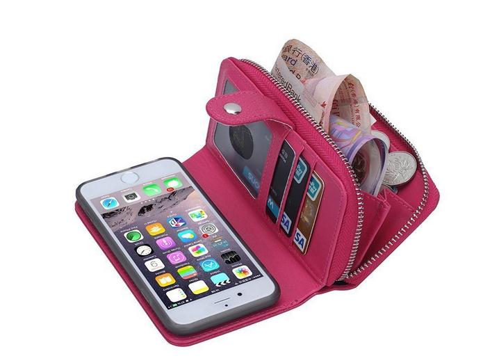 iPhone 5 5s SE coin wallet case detachable full wallet leather case iPhone 5 5s SE coin wallet case detachable full wallet leather case