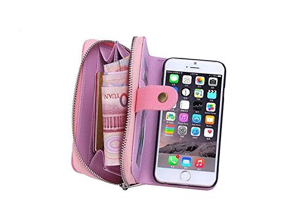 iPhone 5 5s SE coin wallet case detachable full wallet leather case iPhone 5 5s SE coin wallet case detachable full wallet leather case