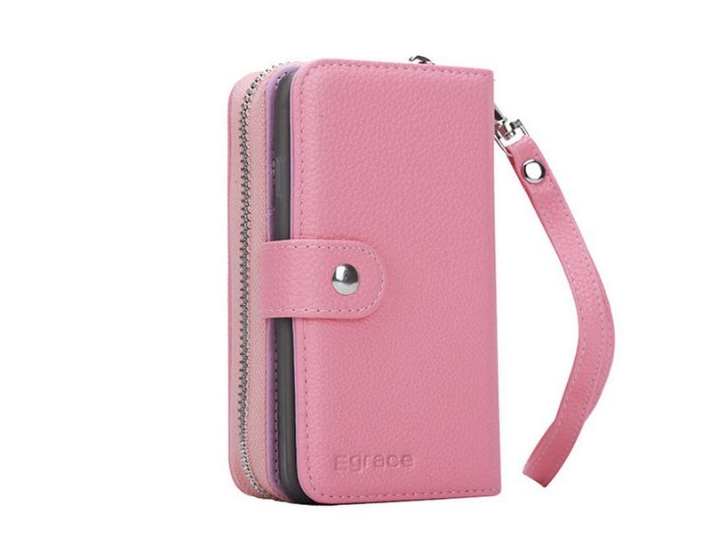 iPhone 5 5s SE coin wallet case detachable full wallet leather case iPhone 5 5s SE coin wallet case detachable full wallet leather case
