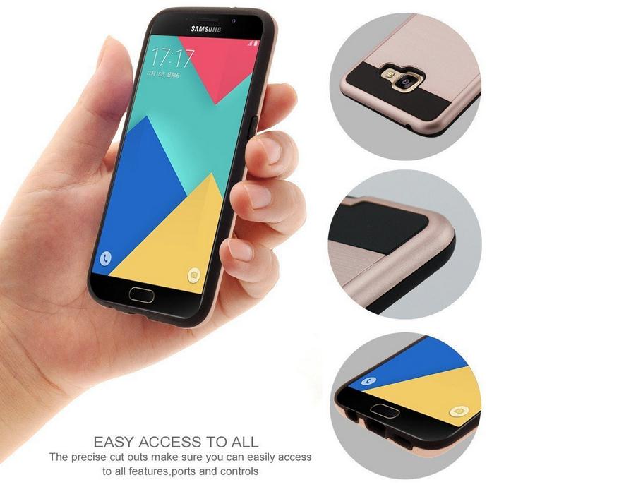 Galaxy A5 2016 A510 impact proof case brush metal Galaxy A5 2016 A510 impact proof case brush metal