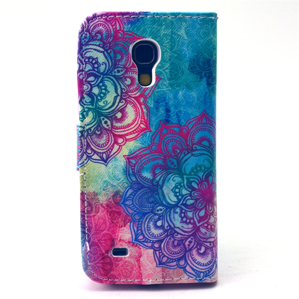 Galaxy S4 Mini case wallet leather case printed
