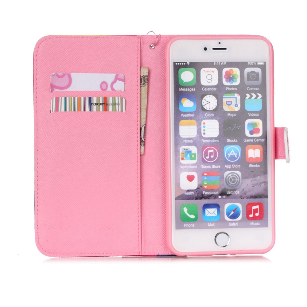 iPhone 6 6s case wallet leather case printed