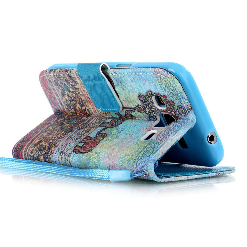 Galaxy Core Prime case wallet leather case printed Galaxy Core Prime case wallet leather case printed