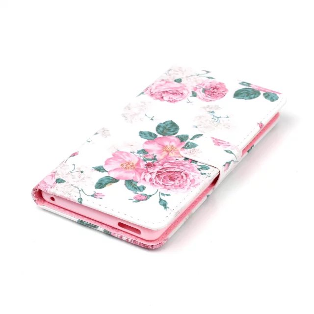 Sony M4 Aqua case wallet leather case printed