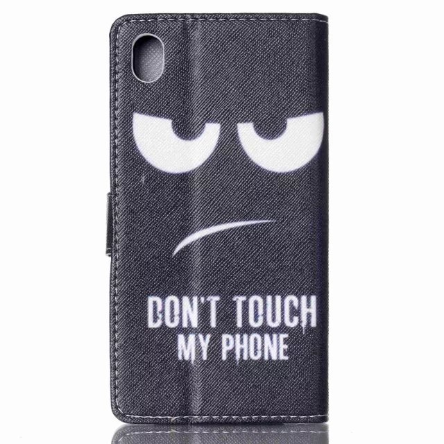 Sony M4 Aqua case wallet leather case printed