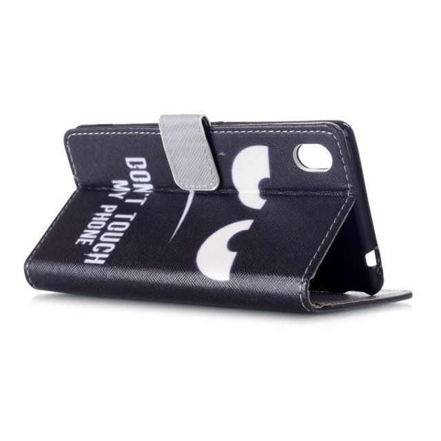 Sony M4 Aqua case wallet leather case printed