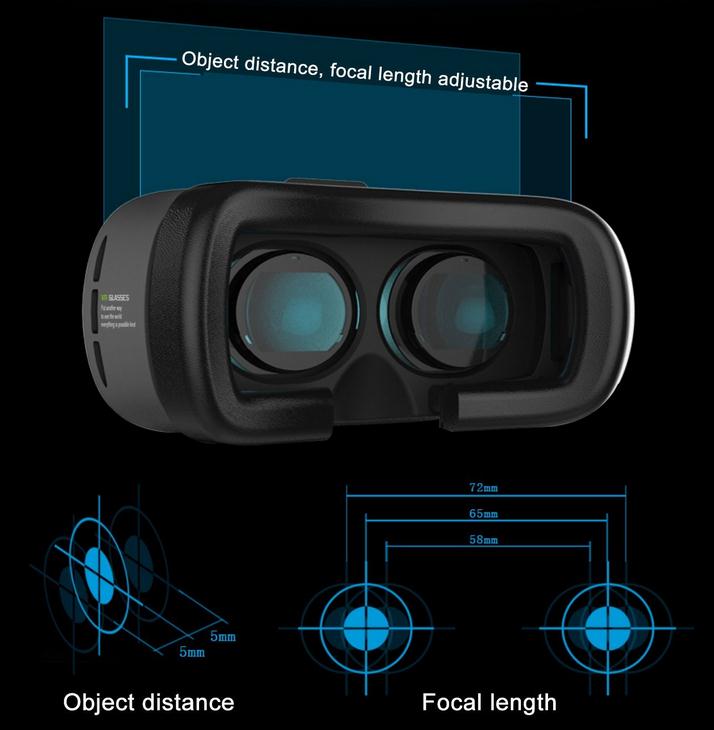 VR BOX 3D FULL HD Virtual Reality VR Glasses VR BOX 3D FULL HD Virtual Reality VR Glasses