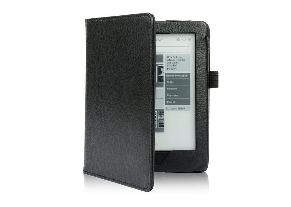Kobo GLO HD eReader Leather Book Style Cover Case