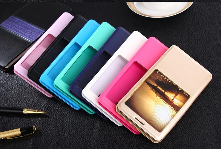 Huawei G8 smart window veiw flip leather case