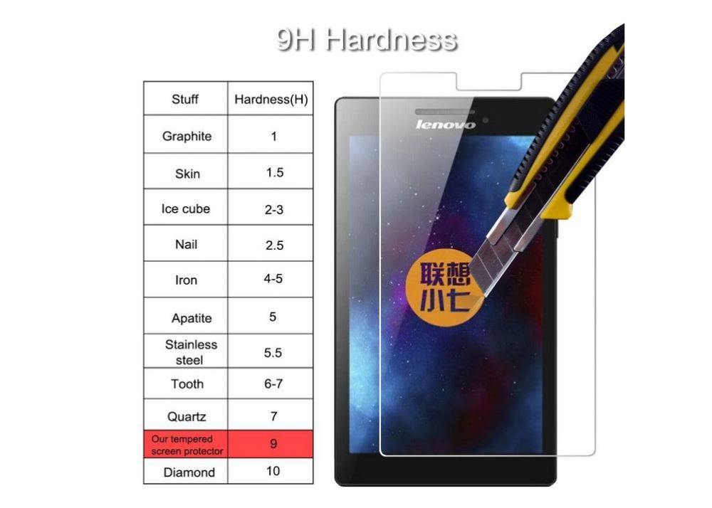 Lenovo Tab 2 A7-10 Tempered Glass Screen Protector