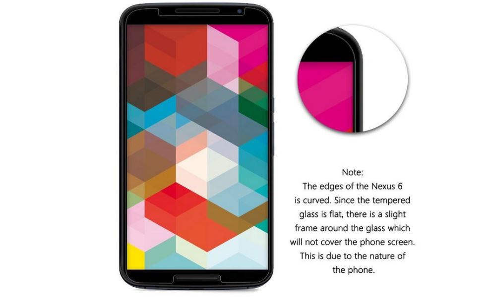 Google Nexus 6 tempered Glass Screen Protector Google Nexus 6 tempered Glass Screen Protector