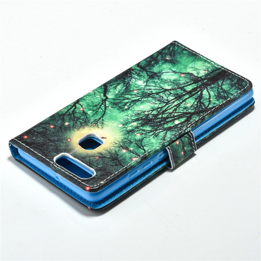 Huawei P9 case wallet leather case printed Huawei P9 case wallet leather case printed