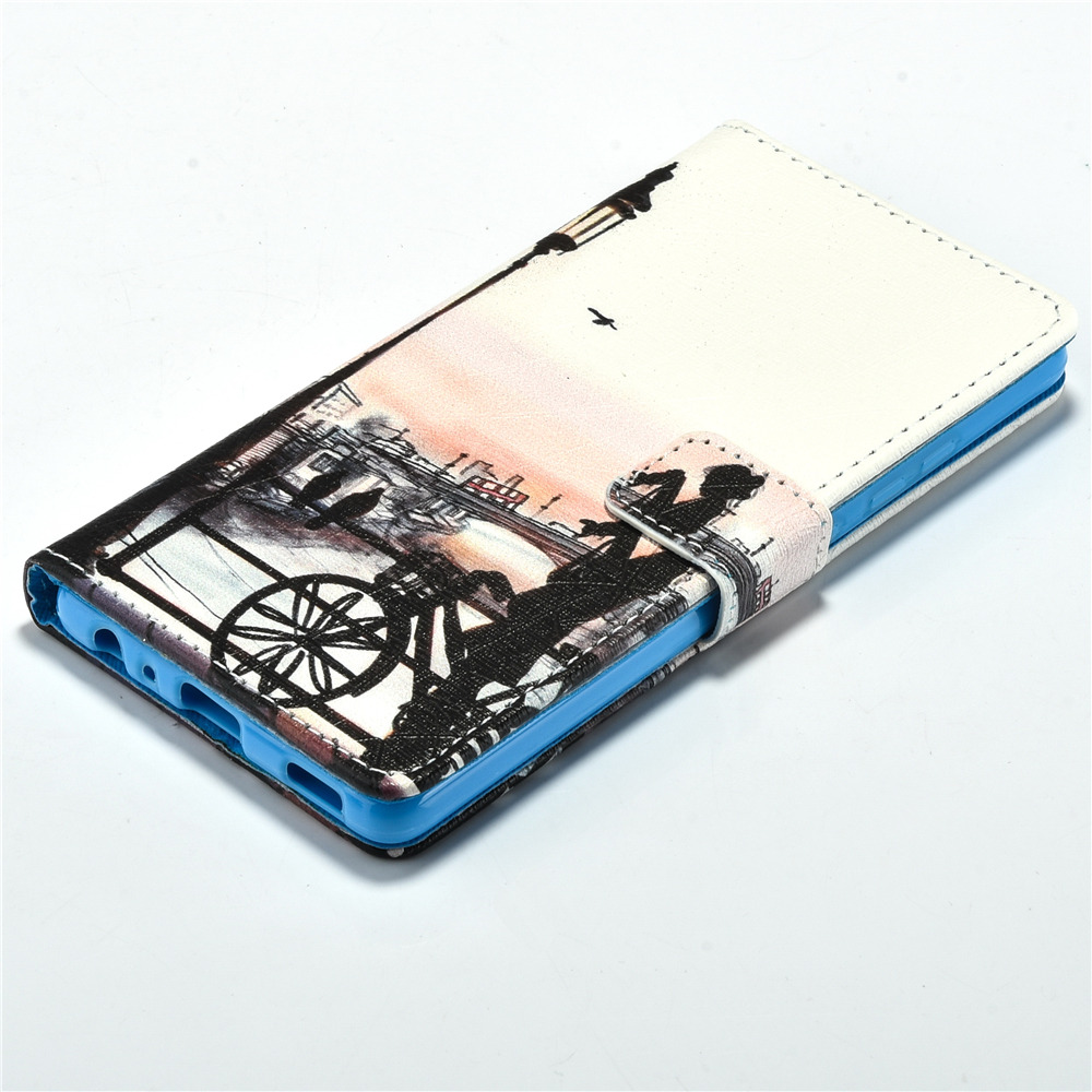 Huawei P9 case wallet leather case printed