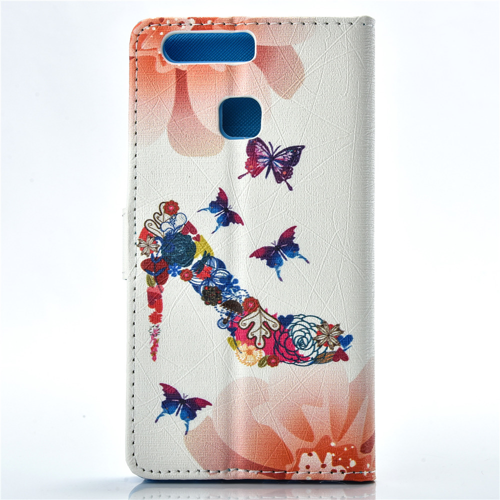 Huawei P9 case wallet leather case printed Huawei P9 case wallet leather case printed
