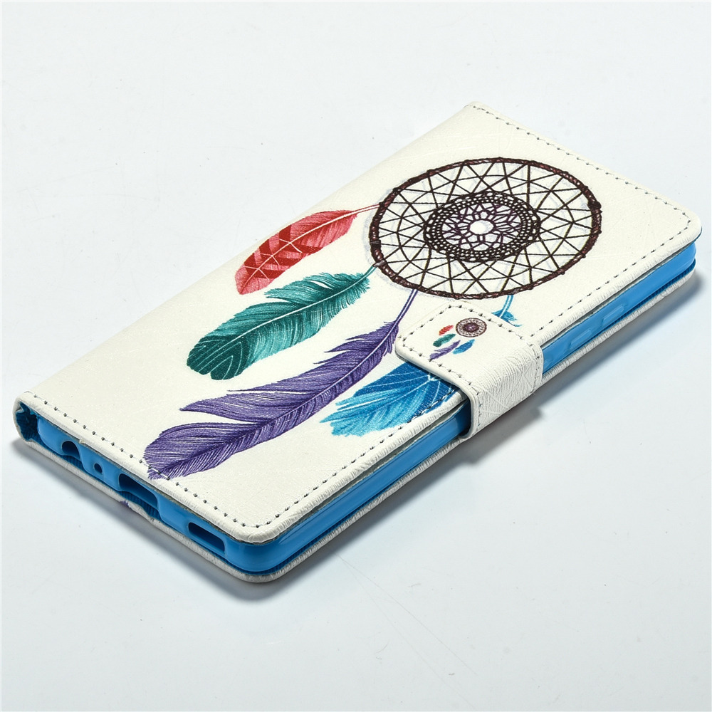Huawei P9 case wallet leather case printed