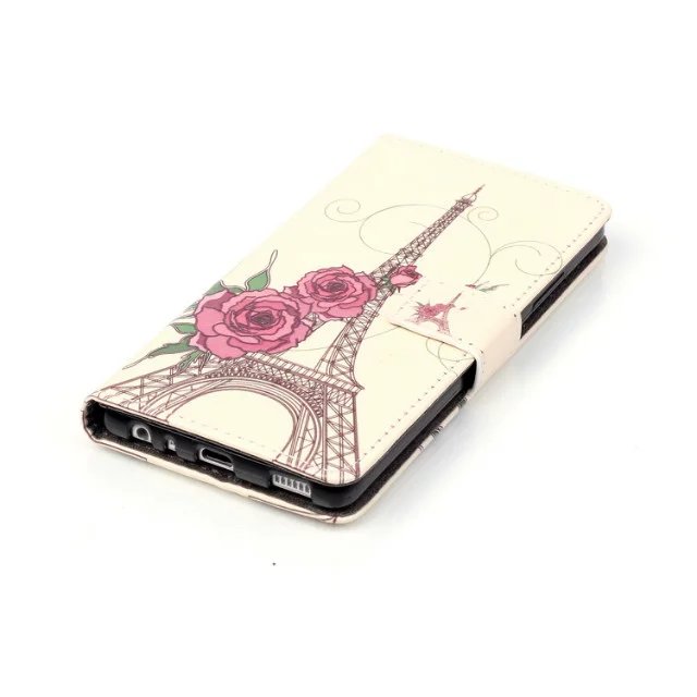 Huawei P9 case wallet leather case printed