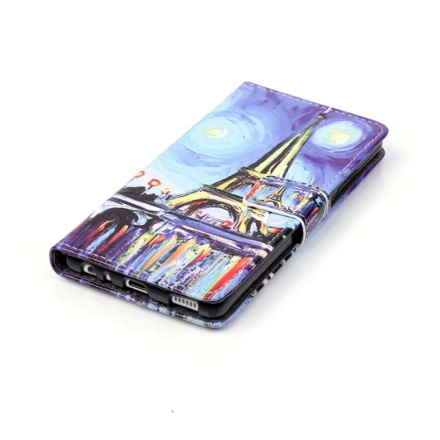 Huawei P9 case wallet leather case printed
