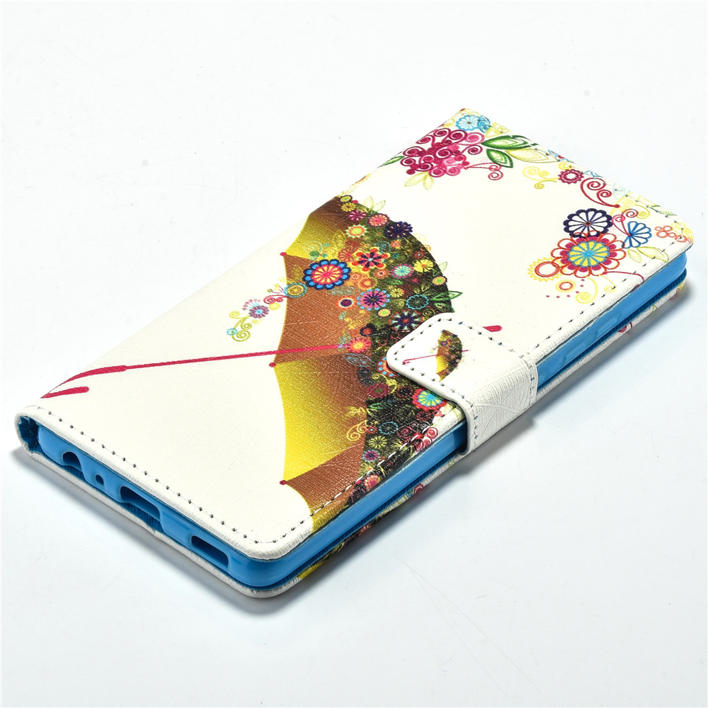 Huawei P9 case wallet leather case printed