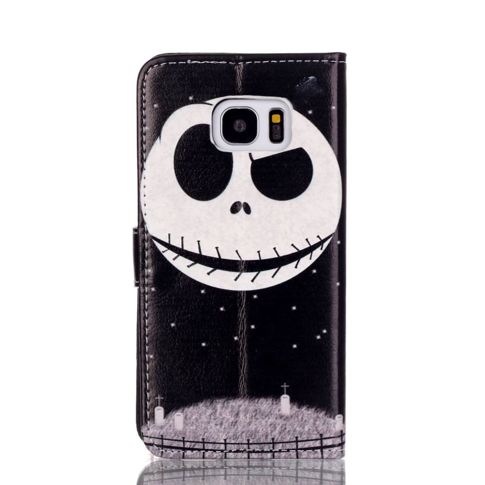 Galaxy S7 Edge case wallet leather case printed