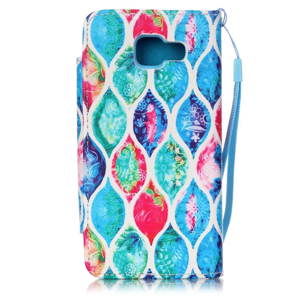 Galaxy A3 2016 case wallet leather case printed Galaxy A3 2016 case wallet leather case printed