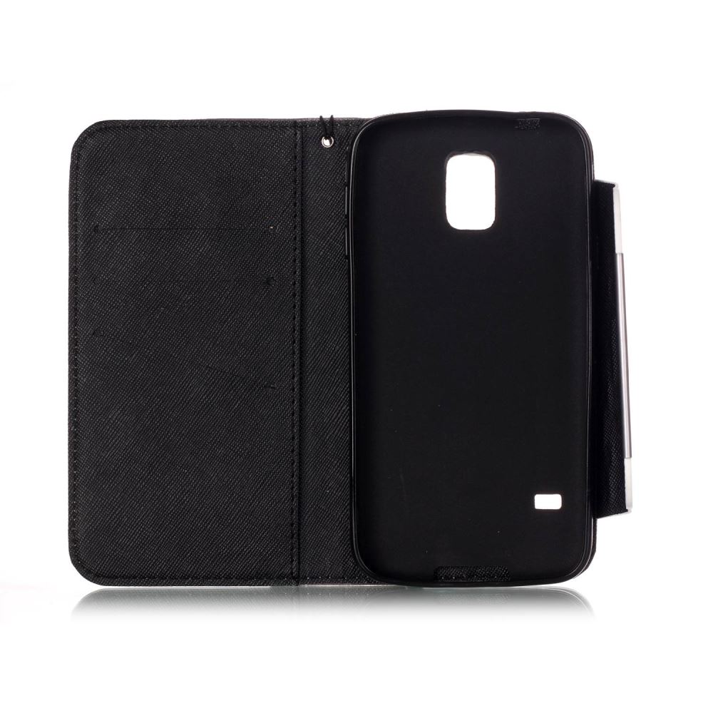 Galaxy S5 case wallet leather case printed