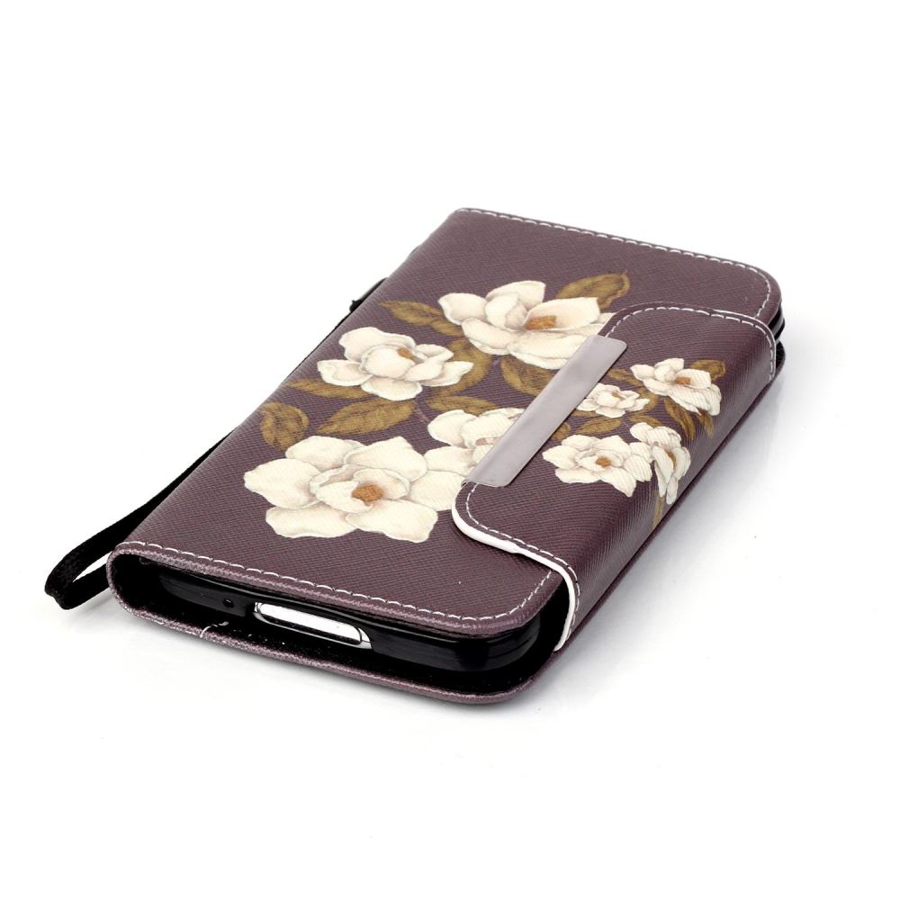 Galaxy S5 case wallet leather case printed