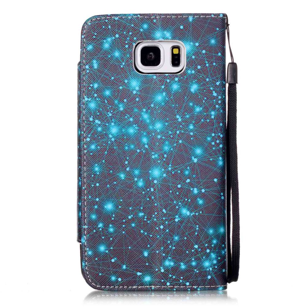 Galaxy NOTE 5 case wallet leather case printed