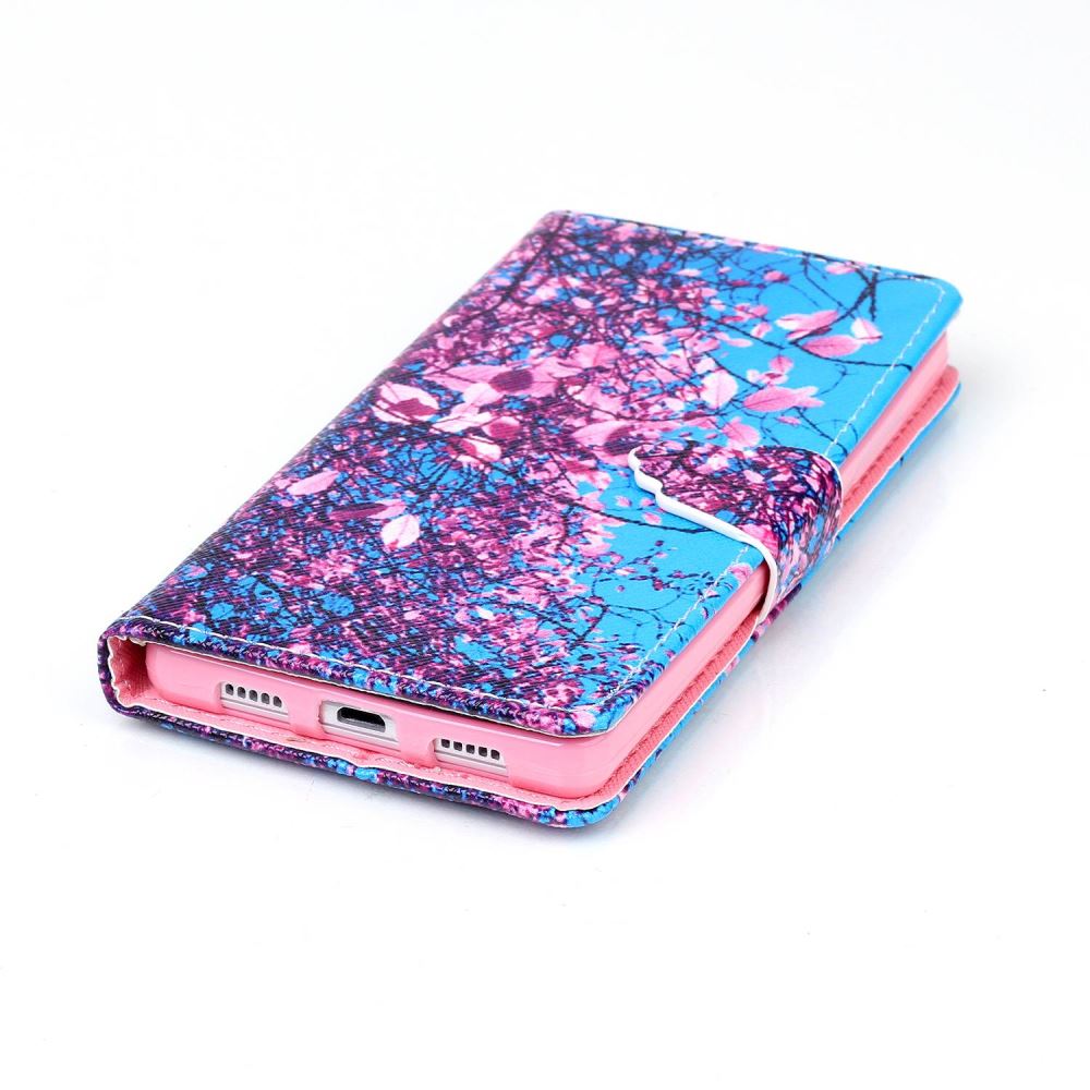 Huawe P8 LITE case wallet leather case printed
