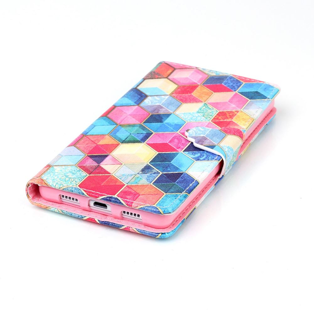 Huawe P8 LITE case wallet leather case printed