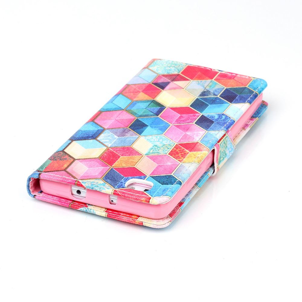 Huawe P8 LITE case wallet leather case printed