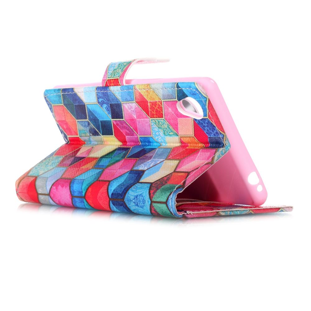 Sony M4 Aqua case wallet leather case printed