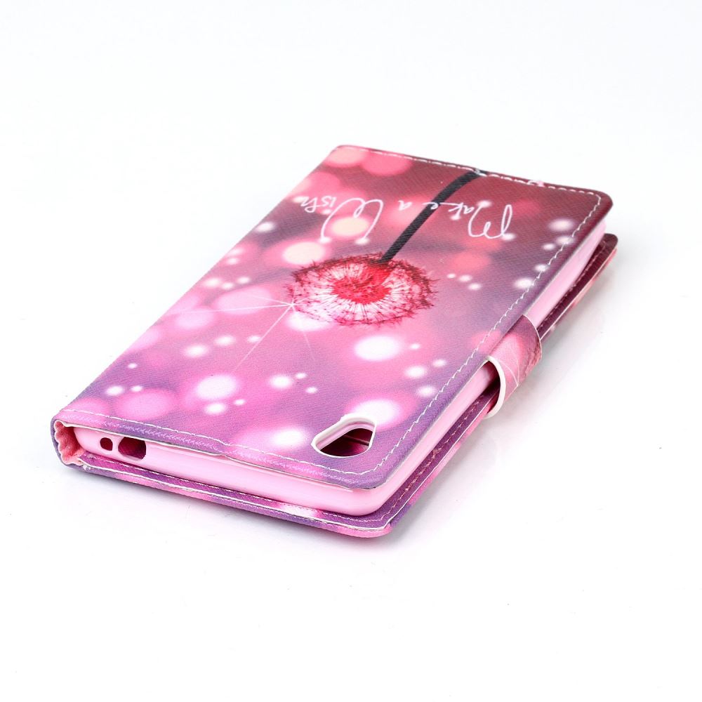 Sony M4 Aqua case wallet leather case printed Sony M4 Aqua case wallet leather case printed