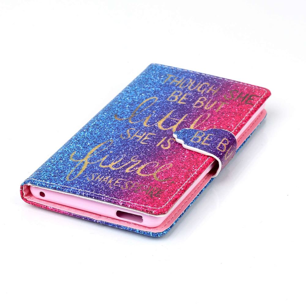 Sony M4 Aqua case wallet leather case printed