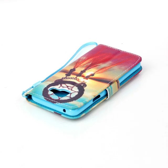 Galaxy A3 2016 case wallet leather case printed