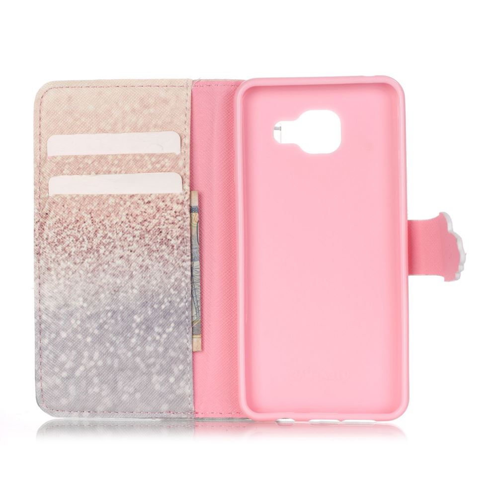 Galaxy A3 2016 case wallet leather case printed