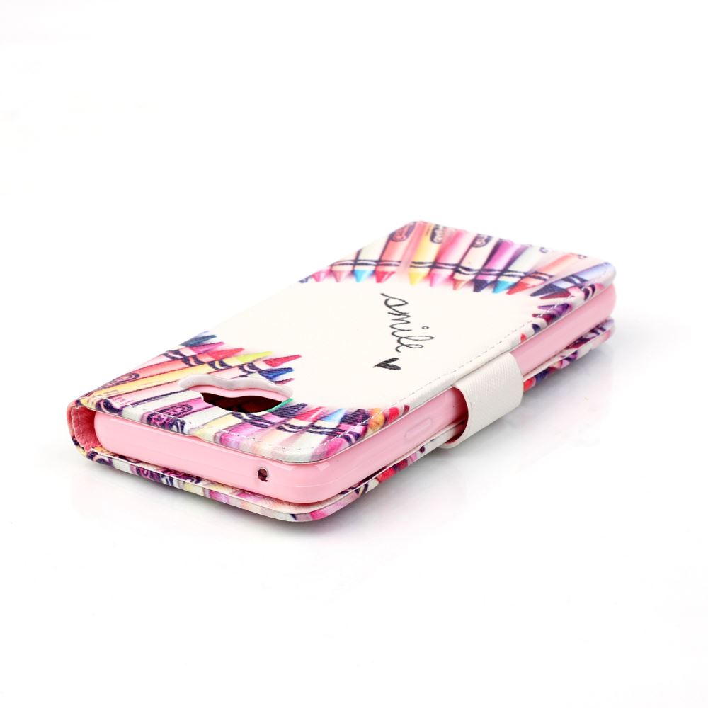 Galaxy A3 2016 case wallet leather case printed
